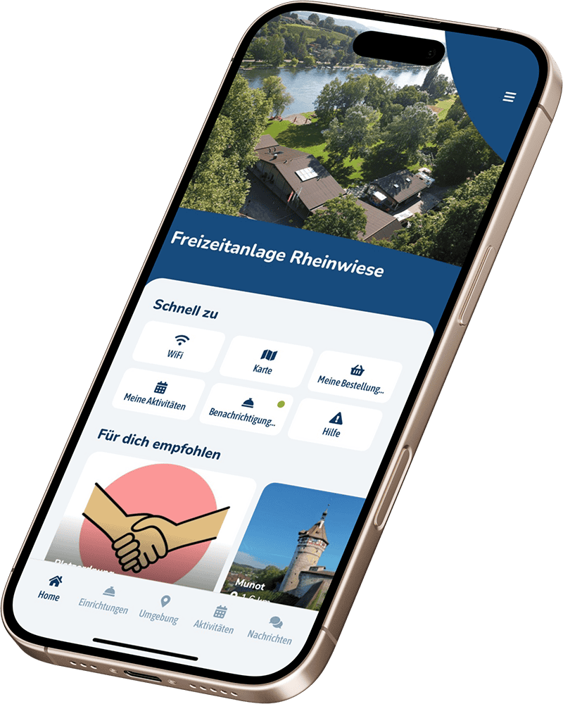 Camping Schaffhausen | Freizeitanlage Rheinwiese Schaffhausen